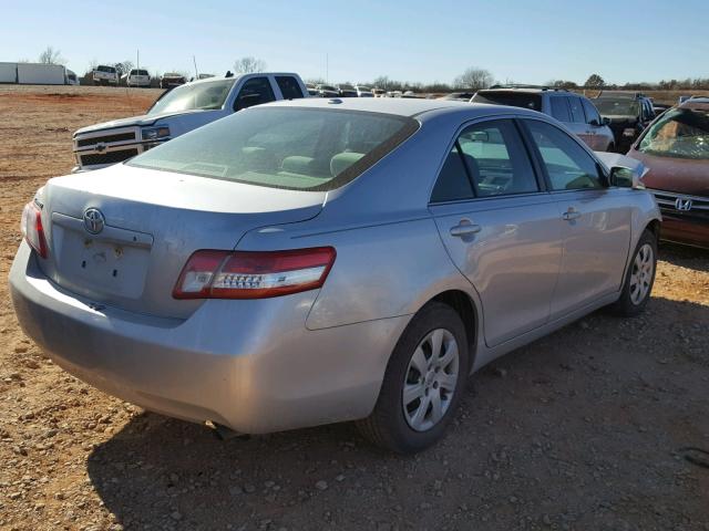 4T4BF3EK4BR194869 - 2011 TOYOTA CAMRY BASE WHITE photo 4