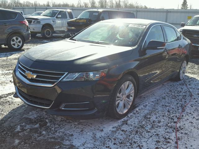 2G1125S35E9133894 - 2014 CHEVROLET IMPALA LT CHARCOAL photo 2