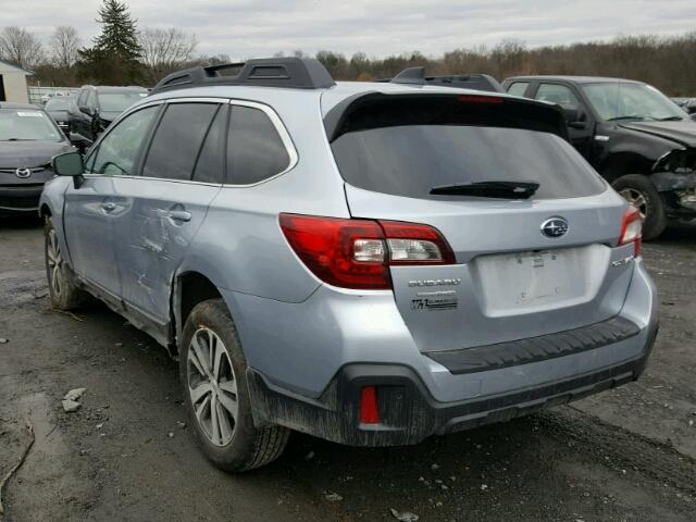 4S4BSANC0J3288206 - 2018 SUBARU OUTBACK 2. BLUE photo 3