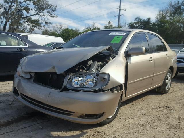 2T1BR32EX7C770862 - 2007 TOYOTA COROLLA CE GOLD photo 2