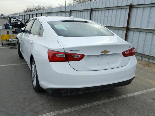 1G1ZD5ST4JF140981 - 2018 CHEVROLET MALIBU LT WHITE photo 3