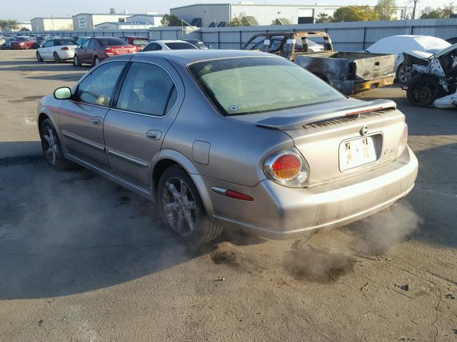 JN1DA31DX3T522352 - 2003 NISSAN MAXIMA GLE GRAY photo 3