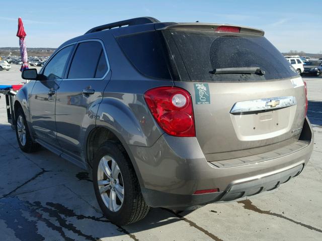 2CNALDEC0B6355648 - 2011 CHEVROLET EQUINOX LT GRAY photo 3