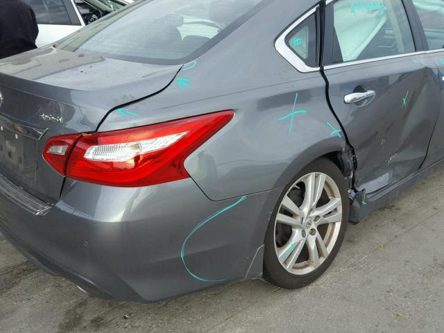 1N4BL3AP8GC281380 - 2016 NISSAN ALTIMA 3.5 GRAY photo 9