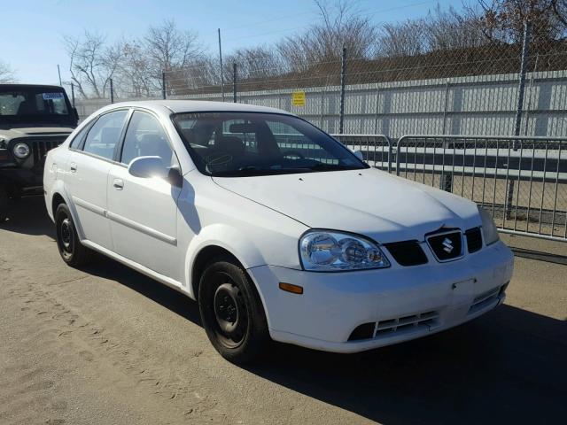 KL5JD56Z45K080044 - 2005 SUZUKI FORENZA S WHITE photo 1