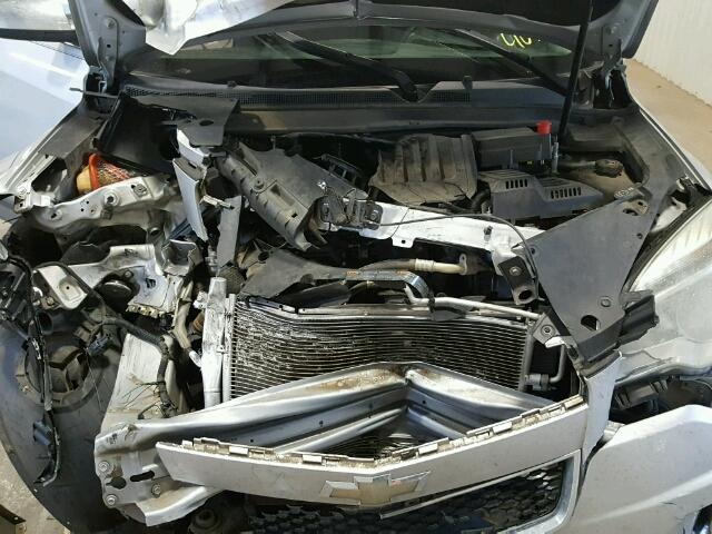 2CNALPEW7A6405620 - 2010 CHEVROLET EQUINOX LT SILVER photo 7