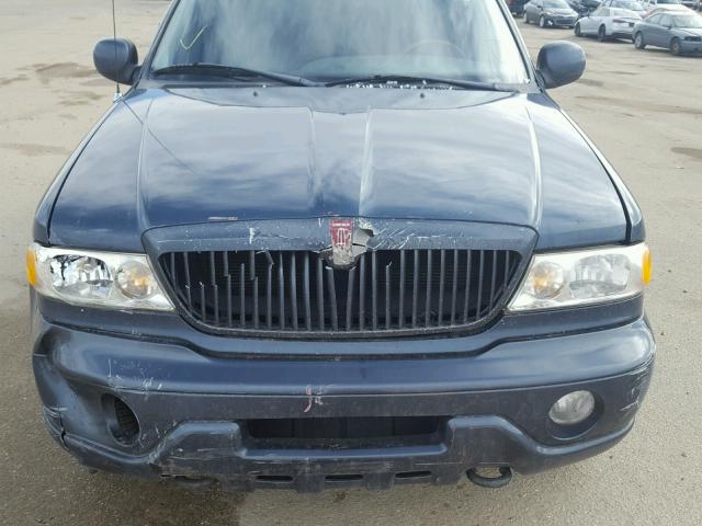 5LMPU28L7WLJ51771 - 1998 LINCOLN NAVIGATOR BLUE photo 7