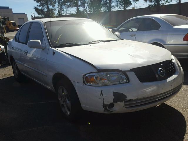 3N1CB51D76L565785 - 2006 NISSAN SENTRA 1.8 WHITE photo 1