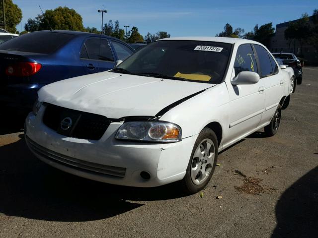 3N1CB51D76L565785 - 2006 NISSAN SENTRA 1.8 WHITE photo 2