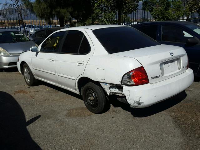 3N1CB51D76L565785 - 2006 NISSAN SENTRA 1.8 WHITE photo 3