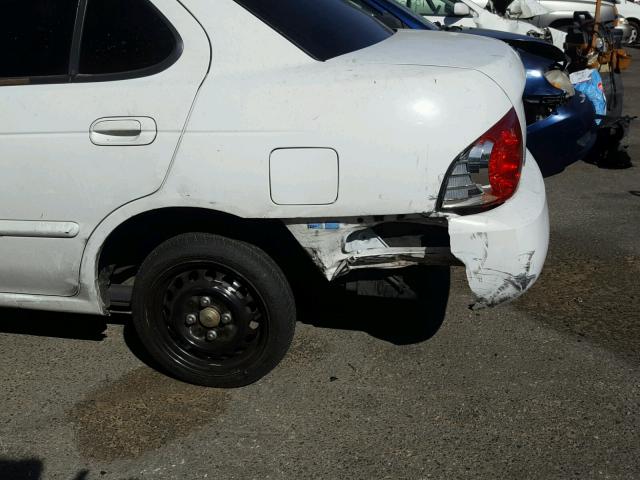 3N1CB51D76L565785 - 2006 NISSAN SENTRA 1.8 WHITE photo 9