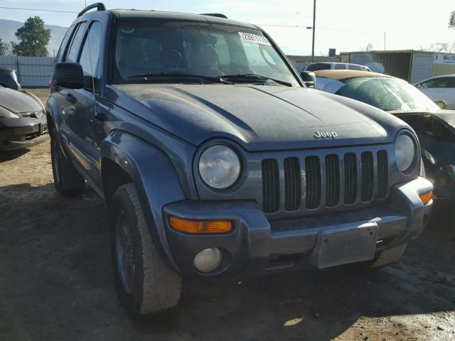 1J4GL58K72W276615 - 2002 JEEP LIBERTY LI BLUE photo 1