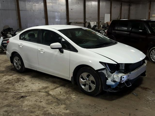 2HGFB2F50FH505206 - 2015 HONDA CIVIC LX WHITE photo 9