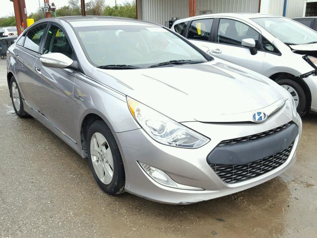 KMHEC4A40BA017914 - 2011 HYUNDAI SONATA HYB SILVER photo 1