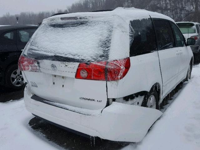 5TDKK4CC9AS301798 - 2010 TOYOTA SIENNA CE WHITE photo 4