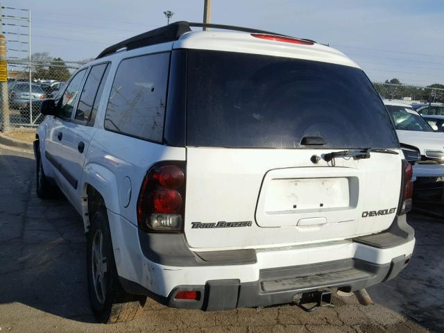 1GNET16S846149701 - 2004 CHEVROLET TRAILBLAZE WHITE photo 3