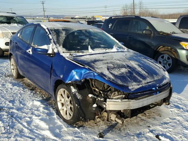 1C3CDFBA4DD345917 - 2013 DODGE DART SXT BLUE photo 1