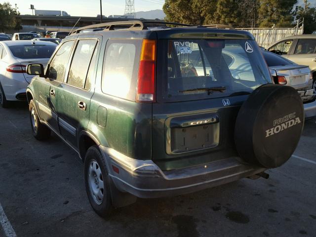 JHLRD18421S017366 - 2001 HONDA CR-V LX GREEN photo 3