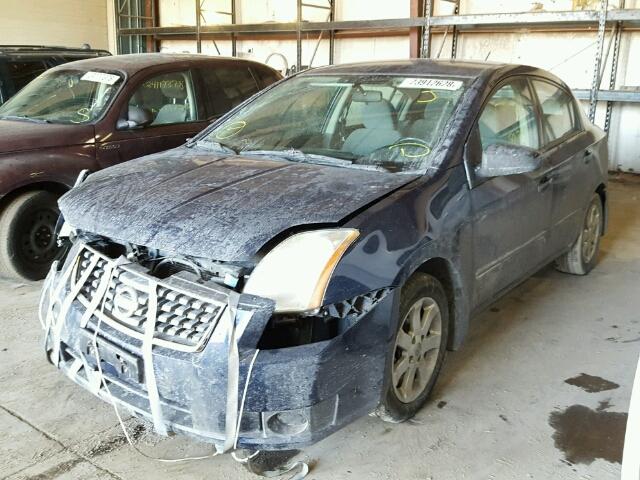 3N1AB61E87L720190 - 2007 NISSAN SENTRA 2.0 BLUE photo 2