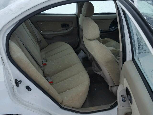 KMHDN45D43U559680 - 2003 HYUNDAI ELANTRA GL WHITE photo 6