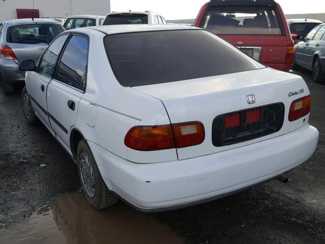 JHMEG8640PS034186 - 1993 HONDA CIVIC DX WHITE photo 3