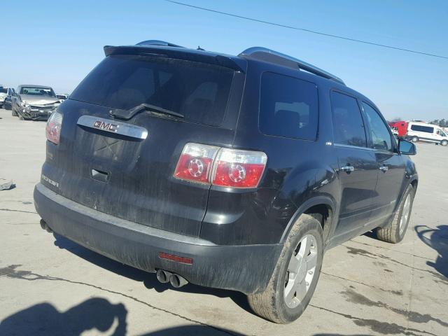 1GKER23718J220645 - 2008 GMC ACADIA SLT BLACK photo 4