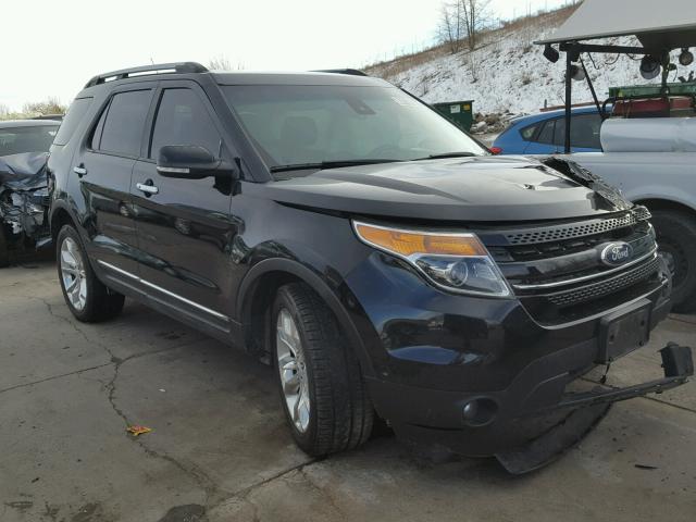 1FM5K8F81DGC90897 - 2013 FORD EXPLORER L BLACK photo 1