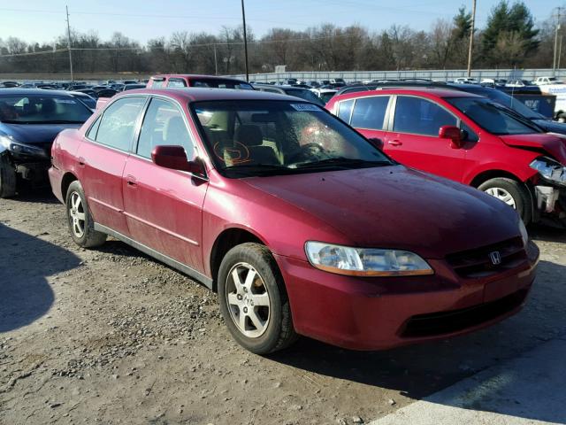 JHMCG5670YC022907 - 2000 HONDA ACCORD SE MAROON photo 1