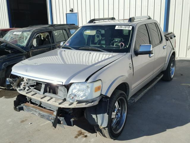 1FMEU33817UB11796 - 2007 FORD EXPLORER S GRAY photo 2