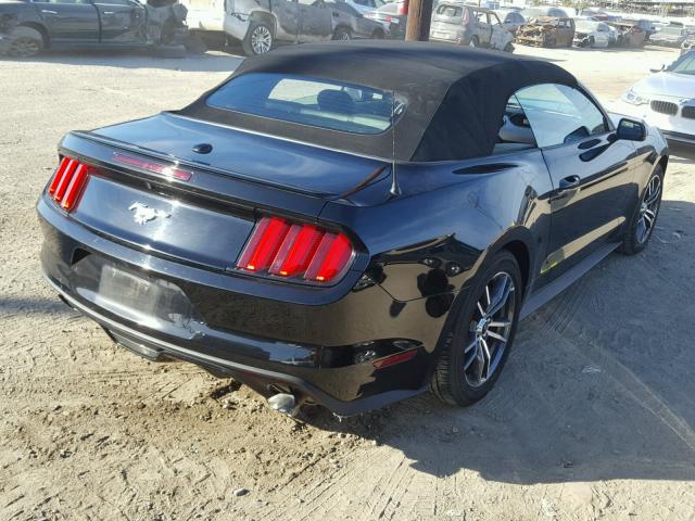 1FATP8UH7H5287638 - 2017 FORD MUSTANG BLACK photo 4