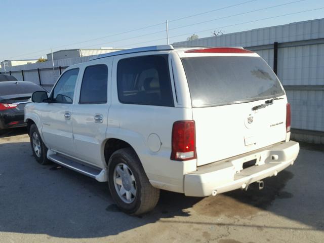 1GYEC63T53R193309 - 2003 CADILLAC ESCALADE L WHITE photo 3