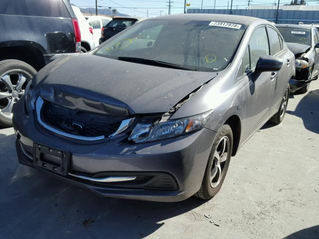 2HGFB2F76FH566318 - 2015 HONDA CIVIC SE CHARCOAL photo 2