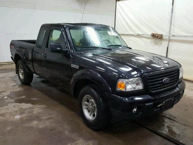 1FTYR44EX9PA48826 - 2009 FORD RANGER SUP BLACK photo 1