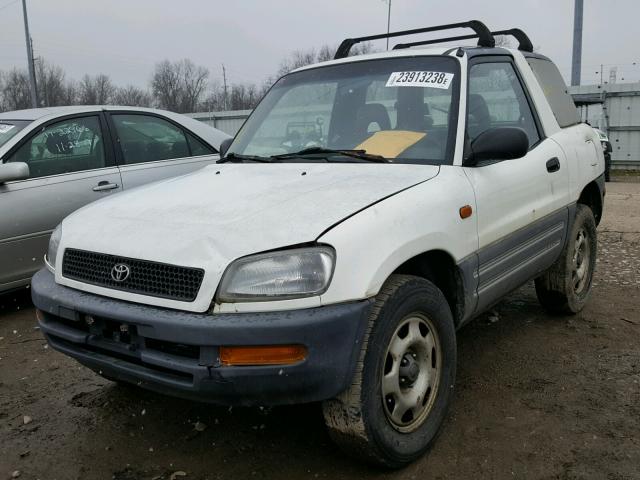 JT3XP10V1T0002697 - 1996 TOYOTA RAV4 WHITE photo 2