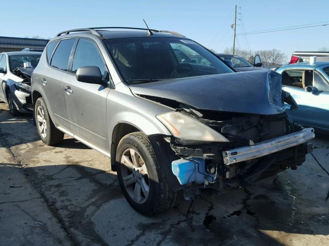 JN8AZ08T76W423466 - 2006 NISSAN MURANO SL GRAY photo 1