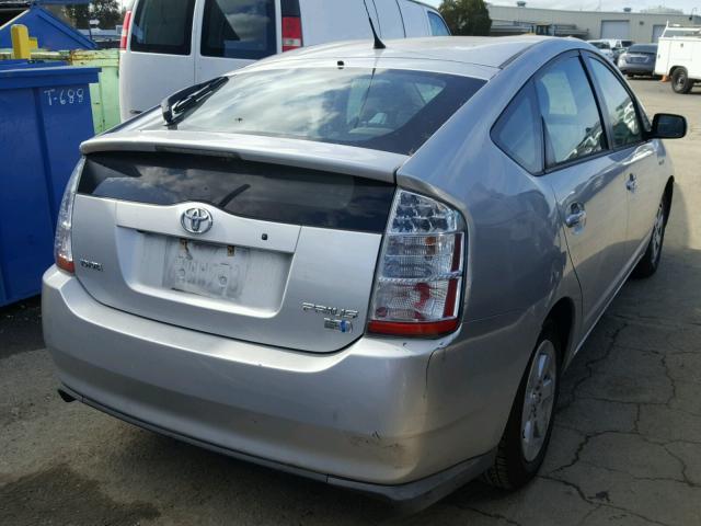 JTDKB20U797863559 - 2009 TOYOTA PRIUS SILVER photo 4