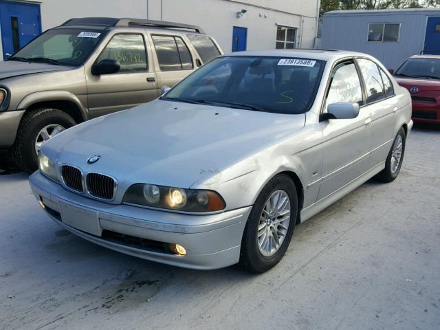 WBADN53472GC98636 - 2002 BMW 540 I SILVER photo 2