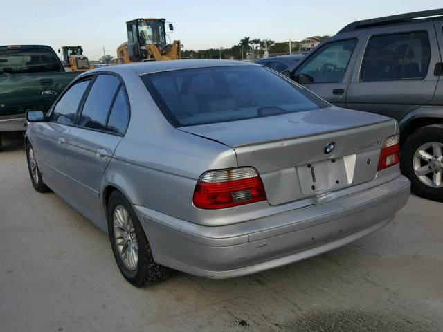 WBADN53472GC98636 - 2002 BMW 540 I SILVER photo 3