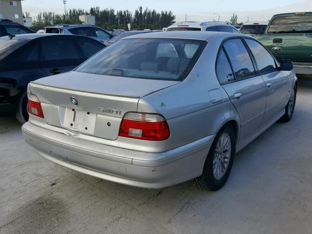 WBADN53472GC98636 - 2002 BMW 540 I SILVER photo 4