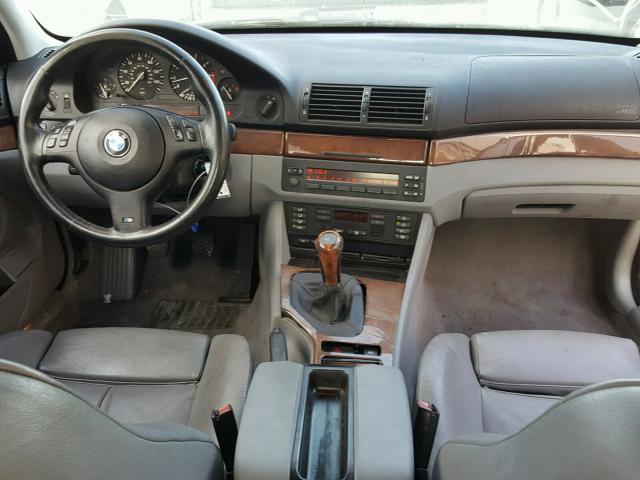 WBADN53472GC98636 - 2002 BMW 540 I SILVER photo 9