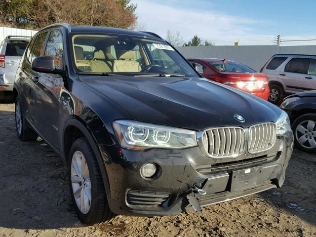 5UXWX9C52G0D76079 - 2016 BMW X3 XDRIVE2 BLACK photo 1