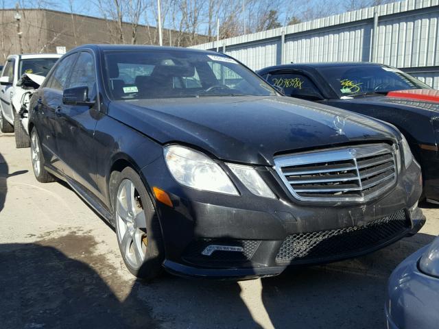 WDDHF8HB3BA336766 - 2011 MERCEDES-BENZ E 350 4MAT BLACK photo 1