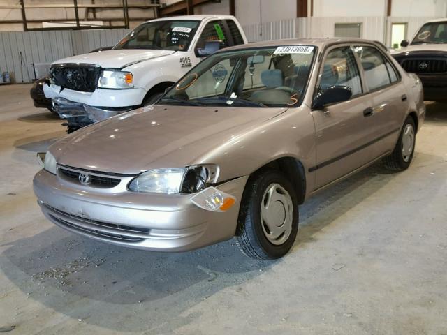 2T1BR12E2WC027602 - 1998 TOYOTA COROLLA VE BEIGE photo 2