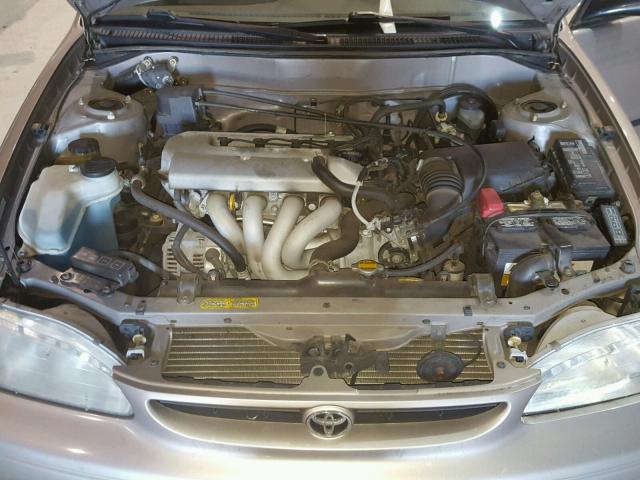 2T1BR12E2WC027602 - 1998 TOYOTA COROLLA VE BEIGE photo 7