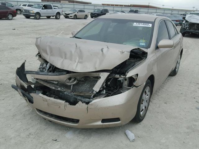 4T4BE46K78R024568 - 2008 TOYOTA CAMRY CE GOLD photo 2