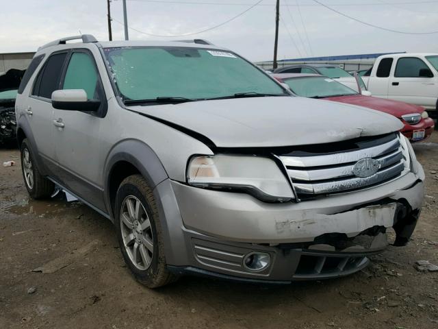 1FMDK02W98GA14135 - 2008 FORD TAURUS X S SILVER photo 1