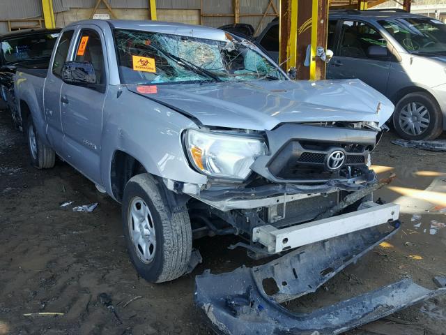 5TFTX4CN0CX013477 - 2012 TOYOTA TACOMA ACC SILVER photo 1