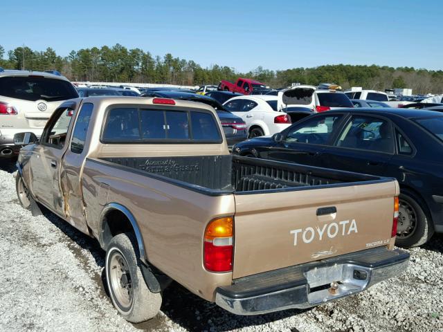 4TAVL52N6VZ230692 - 1997 TOYOTA TACOMA XTR GOLD photo 3