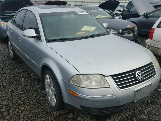 WVWAE63B45P036181 - 2005 VOLKSWAGEN PASSAT GLS SILVER photo 1