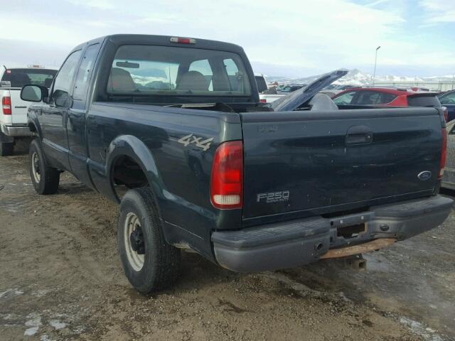 1FTNX21S23EC58573 - 2003 FORD F250 SUPER GREEN photo 3